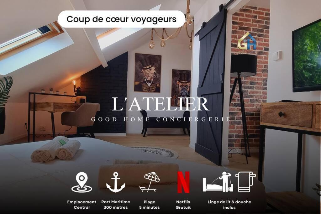 דירות Dunkirk L'Atelier - Au Pied Des Quais מראה חיצוני תמונה